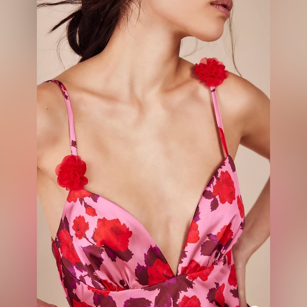 For Love & Lemons Huda Maxi Dress Size 2X NWT - Picture 3 of 4